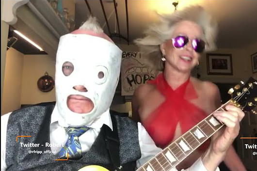 ロバート・フリップ＆妻のトーヤ、スリップノットの「Psychosocial」をカヴァー