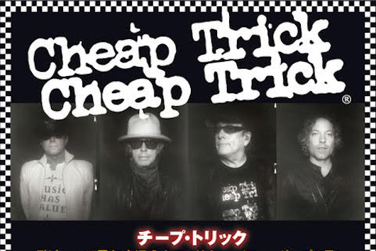 チープ・トリック、東京公演2days即日完売につき追加公演決定！
