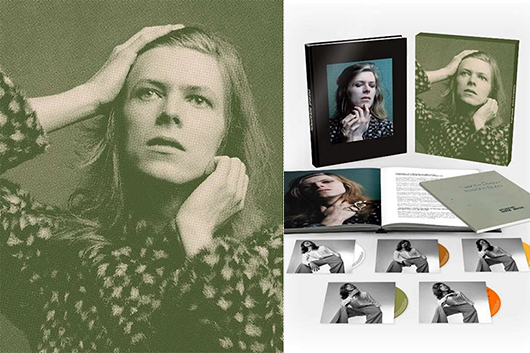 デヴィッド・ボウイ『ハンキー・ドリー』関連の4CDs＋Blu-Ray収録豪華ボックス・セット『ディヴァイン・シンメトリー』11/25発売