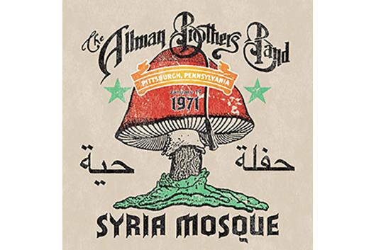 オールマン・ブラザーズ・バンド、1971年のライヴ・アルバム『Syria Mosque：Pittsburgh, PA January 17, 1971』10月28日発売
