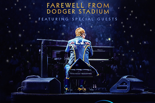 エルトン・ジョン、北米での最後のコンサート『エルトン・ジョン・ライヴ：Farewell From Dodger Stadium』が11/21（月）Disney+で生配信決定