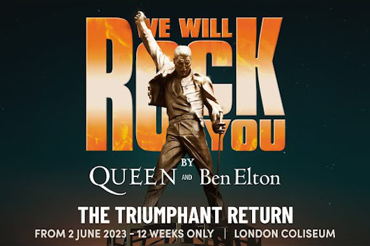 クイーンのミュージカル『We Will Rock You』、2023年6月にロンドンで上演