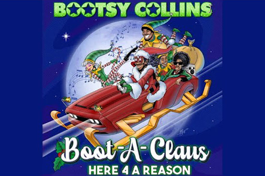 ブーツィー・コリンズ、ホリデー・シングル「Boot-A-Claus／Here 4 A Reason」MV公開