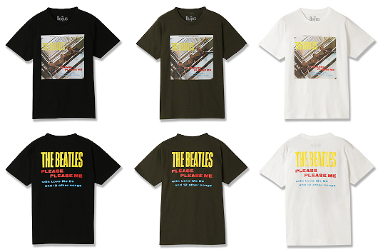 ビートルズ、デビュー・アルバム『プリーズ・プリーズ・ミー』60周年記念、公式Tシャツ発売