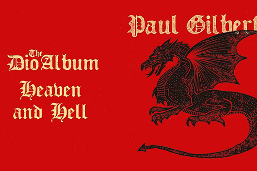 ポール・ギルバート、ロニー・ジェイムズ・ディオのトリビュート・アルバムから「Heaven And Hell」公開