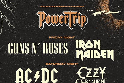 10月開催の音楽フェス「Power Trip」にロック・レジェンドが集結