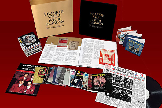 フランキー・ヴァリ＆フォー・シーズンズ、44CD＋１LPのメガ・ボックスセット発売