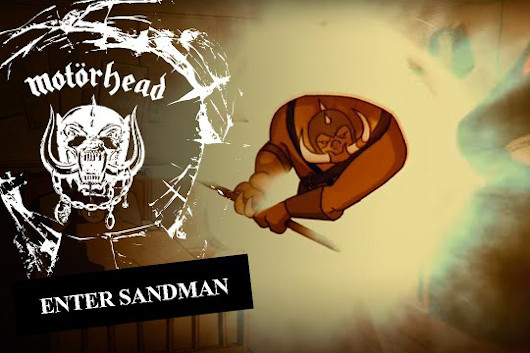 モーターヘッド、メタリカのカヴァー「Enter Sandman」新アニメMV公開