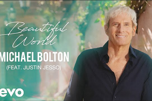 マイケル・ボルトン、今週発売の新アルバムから「Beautiful World」公開