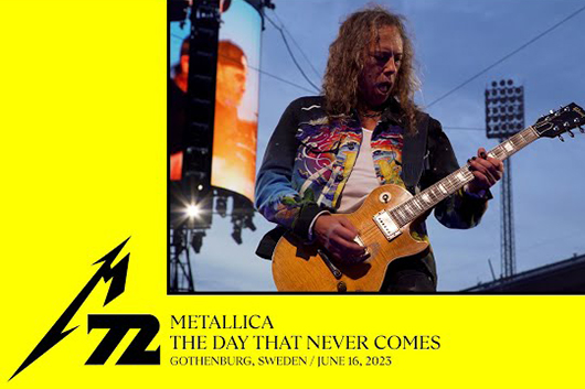 メタリカ、6月16日のスウェーデン公演から「The Day That Never Comes」と「Fuel」のプロショット映像公開