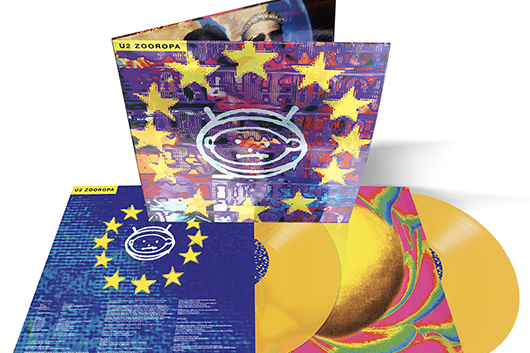 U2『Zooropa』の30周年記念限定アナログ盤が10月にリリース決定