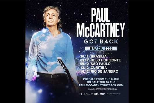 ポール・マッカートニー、ブラジル・ツアー発表