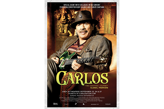 カルロス・サンタナの新ドキュメンタリー『CARLOS』、トレーラー公開