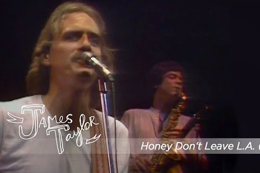 ジェイムス・テイラー、1979年のフェスから「Honey Don’t Leave L.A.」のパフォーマンス映像公開