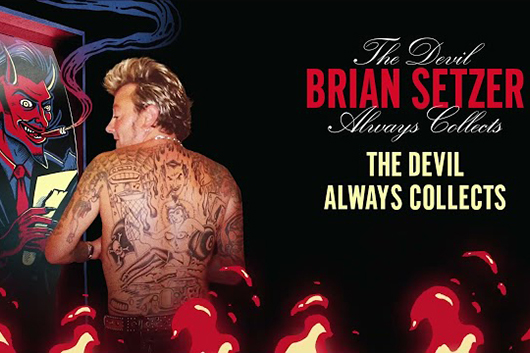 ブライアン・セッツァー、新曲「The Devil Always Collects」公開