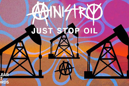 ミニストリー、新曲「Just Stop Oil」のリリック・ビデオ公開