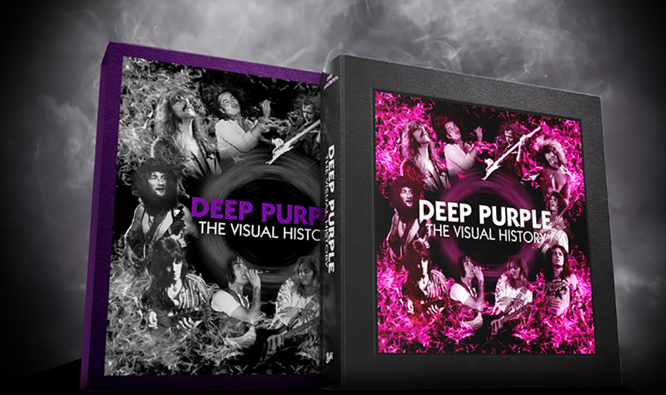 ディープ・パープルの歴史を辿る写真集『DEEP PURPLE–THE VISUAL HISTORY-』が完成。豪華版は歴代のメンバー6人の直筆サイン入り、12/8より予約受付開始