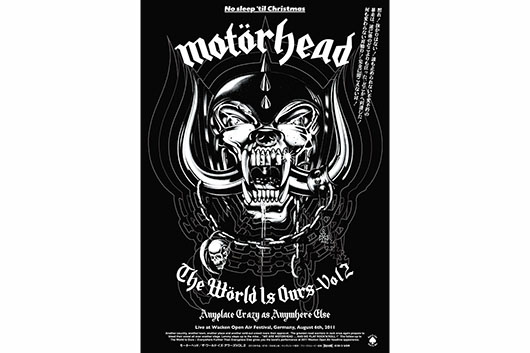 モーターヘッド、年末劇場公開『ザ・ワールド・イズ・アワーズ VOL.2