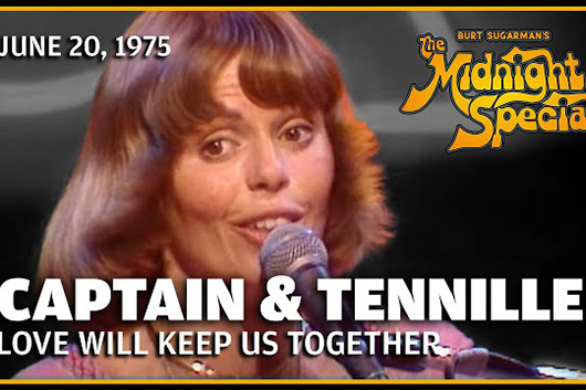音楽番組『The Midnight Special』、キャプテン＆テニール1975年「Love Will Keep Us Together」ほか公開