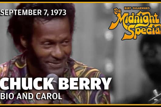 音楽番組『The Midnight Special』、チャック・ベリー1973年の「Bio & Carol」ほか公開