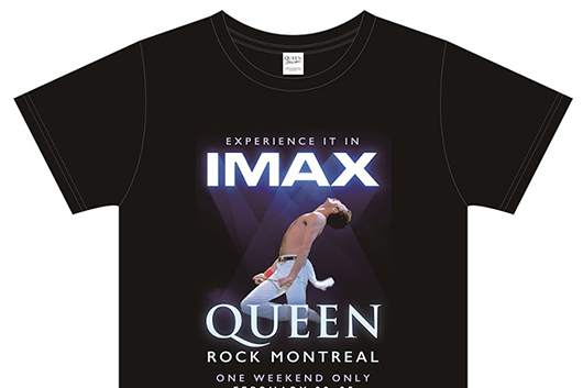 IMAXで期間限定上映『QUEEN ROCK MONTREAL』、全50館の劇場で公式マーチャンの販売決定