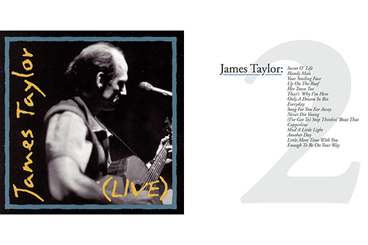 ジェイムス・テイラー来日記念し、93年のライヴと第2弾ベストのCDを再発売！