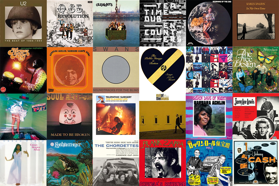 7月のCD/LPリリース一覧