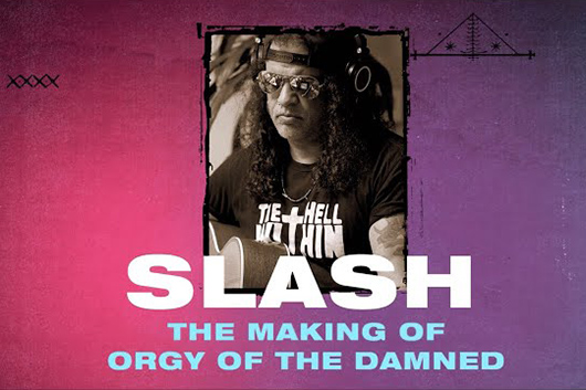 スラッシュ、最新作『Orgy of the Damned』のメイキング映像「エピソード3」公開