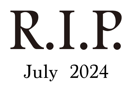 2024年7月に他界したミュージシャン及び音楽関係者