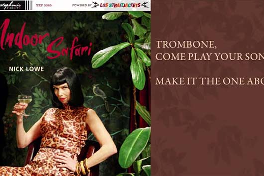 ニック・ロウ、9月発売の新作『Indoor Safari』から「Trombone」公開