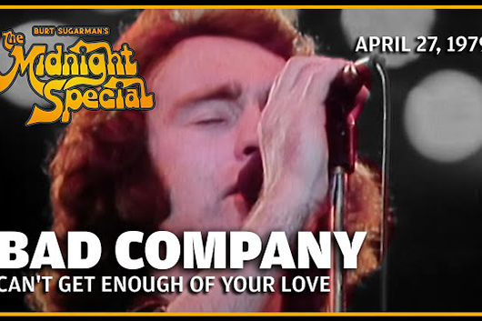音楽番組『The Midnight Special』、バッド・カンパニー1979年の「Can’t Get Enough of Your Love」ほか公開