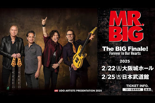 XL MR.BIG ミスタービッグ 2025ラストライブ ジャパンツアーT