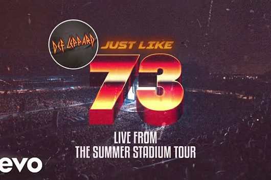デフ・レパード、最新シングル「Just Like 73」のパフォーマンス映像公開