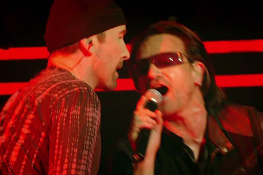 U2『How To Dismantle An Atomic Bomb』20周年盤から「Vertigo」ライヴ映像公開、ジ・エッジのコメント訳も公開
