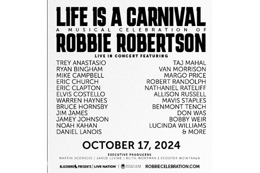 ロビー・ロバートソンの追悼コンサート、マーティン・スコセッシ監督が映画化へ