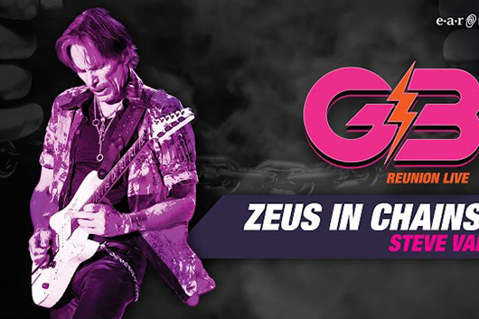 スティーヴ・ヴァイ、『G3 Reunion Live』から「Zeus In Chains」のヴィジュアライザー公開