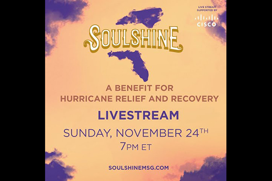 ハリケーン被災者救済のチャリティ・コンサート「SOULSHINE」、豪華ゲスト参加