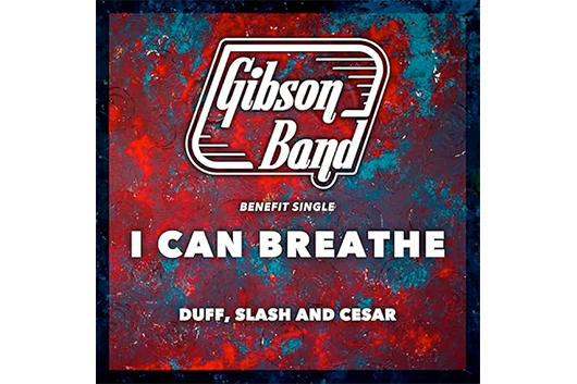 ダフ・マッケイガン＋スラッシュ参加、ギブソンの新チャリティ・シングル「I Can Breathe」公開