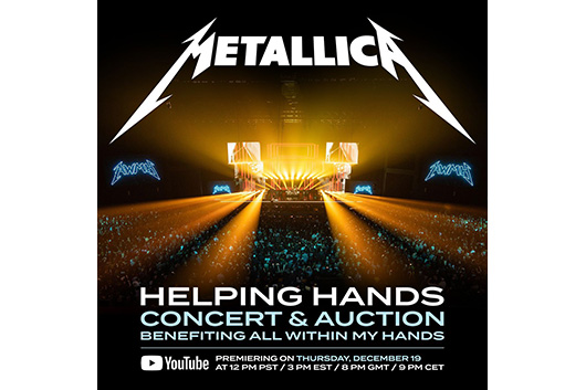 メタリカ、チャリティ・コンサートでレア曲を披露