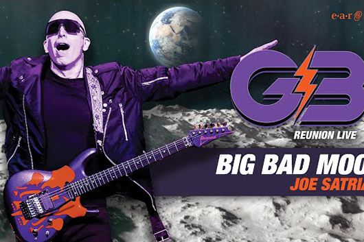 ジョー・サトリアーニ、『G3 Reunion Live』から「Big Bad Moon」のヴィジュアライザー公開