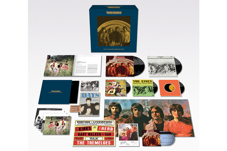 ザ・キンクスの50周年記念盤『The Kinks Are the Village Green Preservation Society』、デイヴ・デイヴィスのサイン入りボックスセットが限定発売