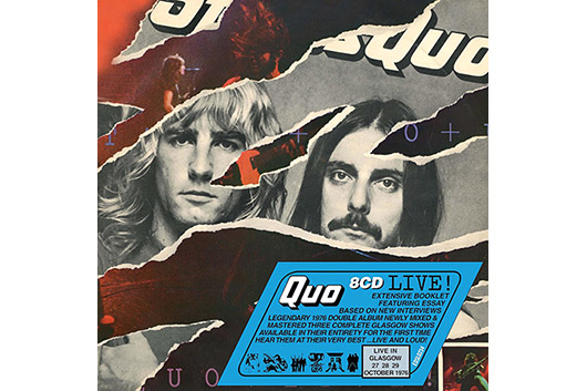 ステイタス・クォー1977年のライヴ・アルバム『Live!』、8CDボックスセット5月発売