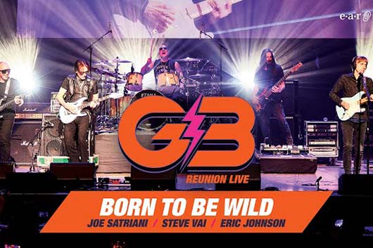 ジョー・サトリアーニらによるG3、最新ライヴ・アルバムから「Born To Be Wild」公開