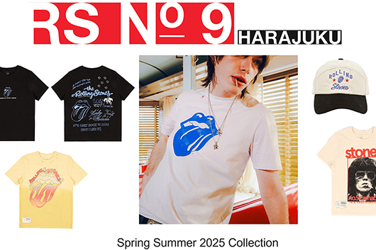 ザ・ローリング・ストーンズの最新“Spring Summer 2025コレクション”、新商品発売開始！