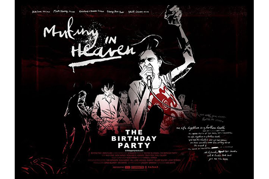 ニック・ケイヴのザ・バースデイ・パーティのドキュメンタリー映画『バースデイ・パーティ／天国の暴動』40秒版予告編解禁！