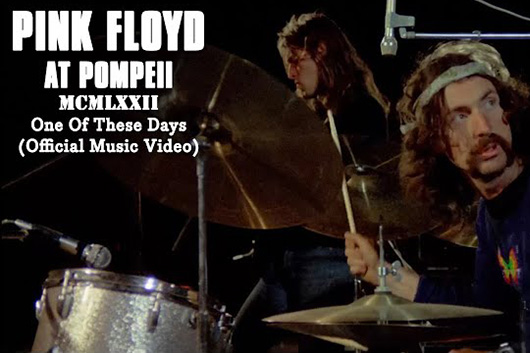 ピンク・フロイド、コンサート映画『Pink Floyd At Pompeii – MCMLXXII』から「One Of These Days」のライヴ映像公開