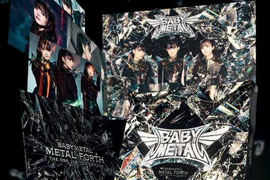 BABYMETAL新作『METAL FORTH』、各店舗別購入者特典の詳細が決定！　限定盤『- THE ONE Limited Edition -』詳細も解禁に！
