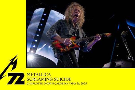 メタリカ、5/31のノースカロライナ公演と6/3のアトランタ公演から4曲の