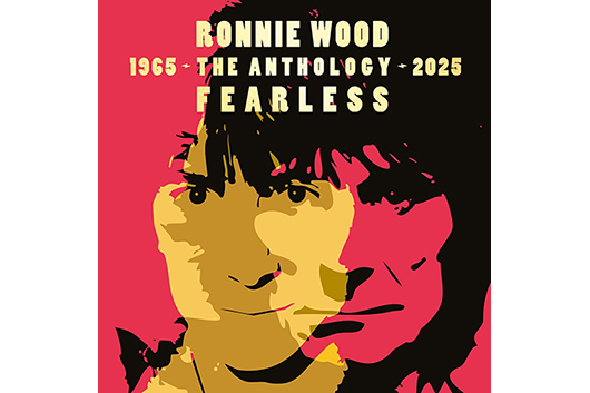 ロニー・ウッド、アンソロジー・アルバム『Fearless: Anthology 1965-2025』 9月発売