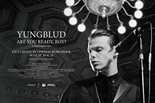 英国の新世代ロック・スター、YUNGBLUDの最新ドキュメンタリー映画が日本を含めた世界各国で8月限定上映
